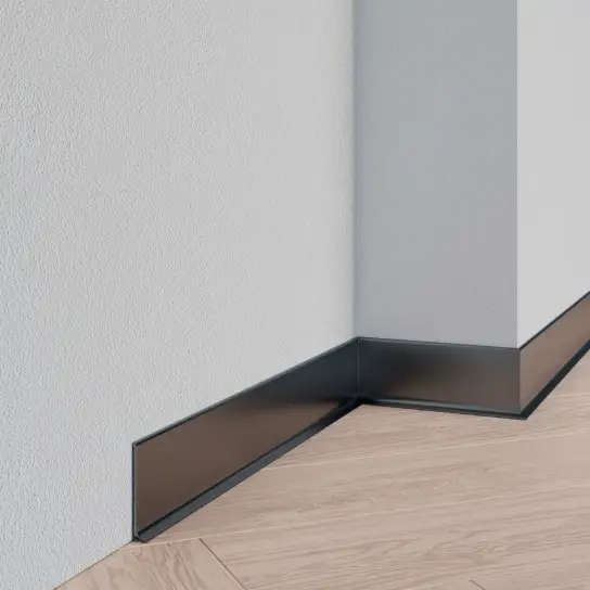 RVS plint - RVS onbewerkt - 10 x 60 mm Koop Vandaag
